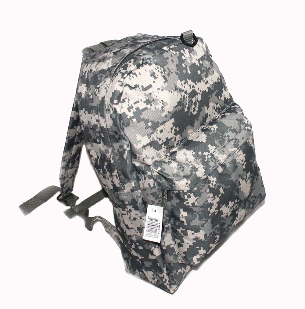 Digital ACU BACKPACK Army Military Camo Book School Bag Napsack Camouflage