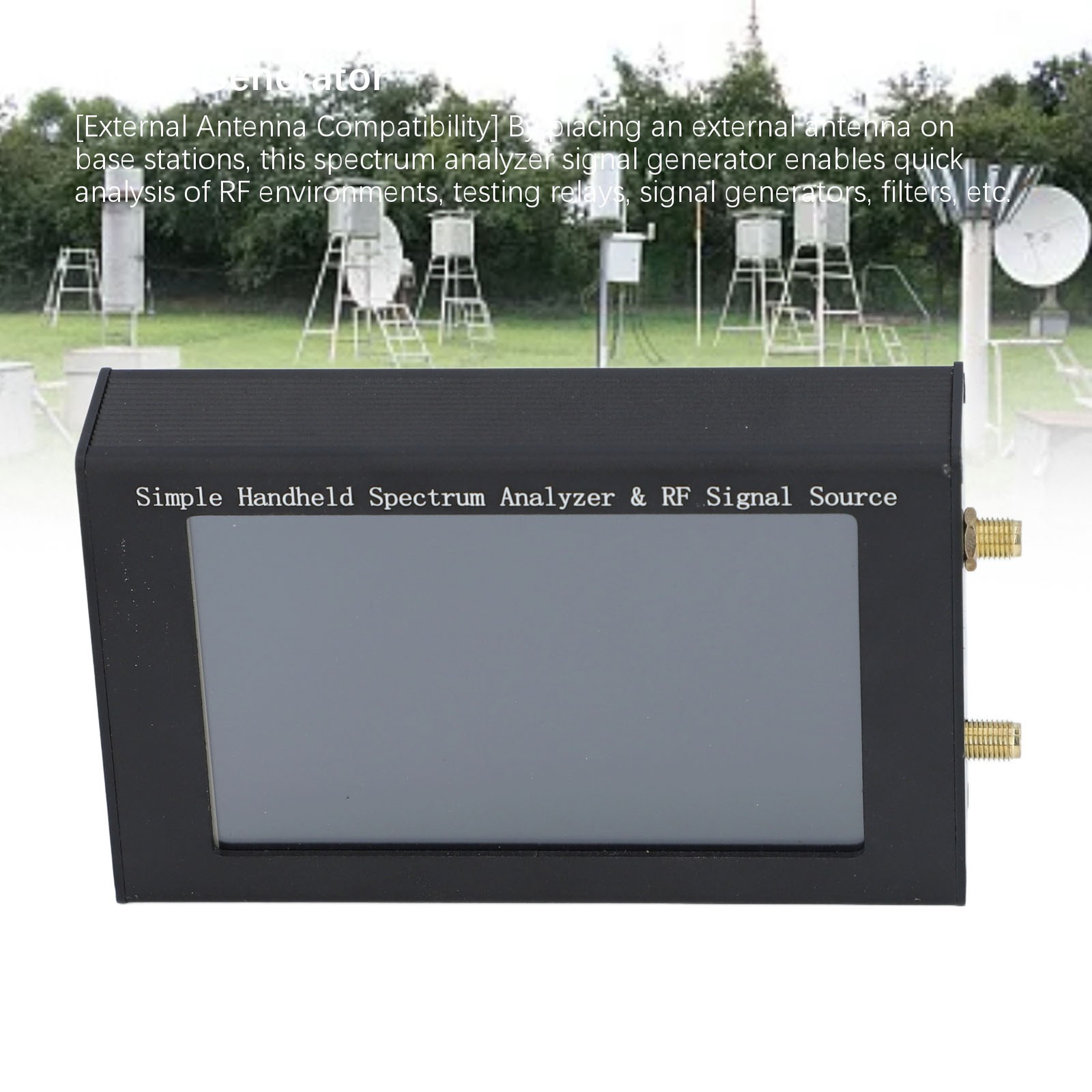 Handheld Spectrum Analyzer Portable Reliable Signal Generator For RF Testing