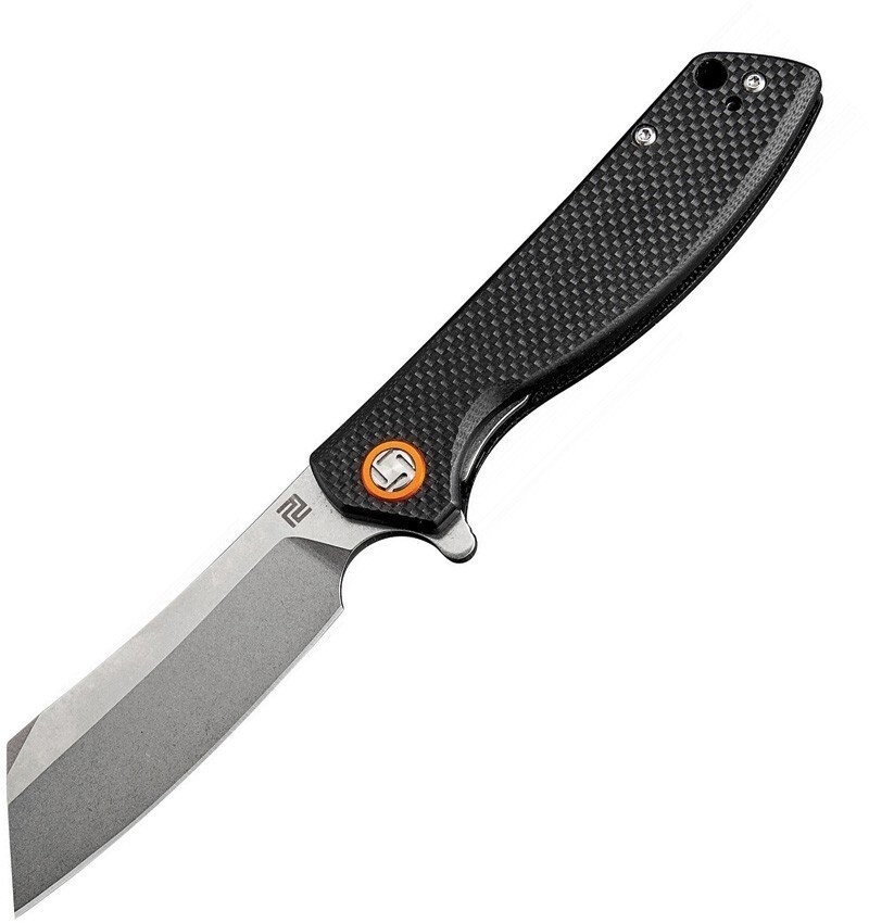 Artisan Tomahawk Linerlock D2 Tool Blade Black G10 Pocket Knife - 1815PS-BKF
