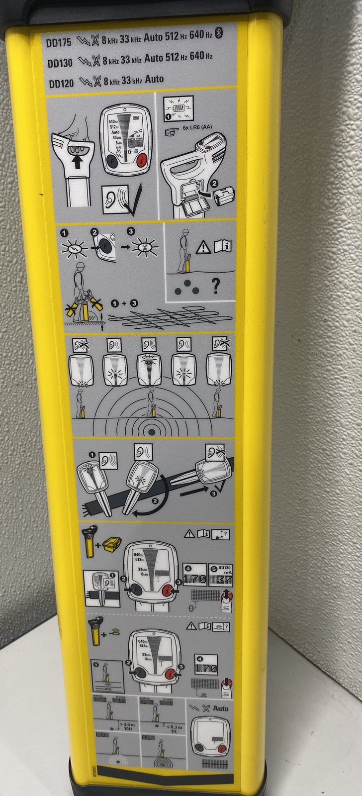 Leica DD120 Smart Utility Locator, 60 Hz