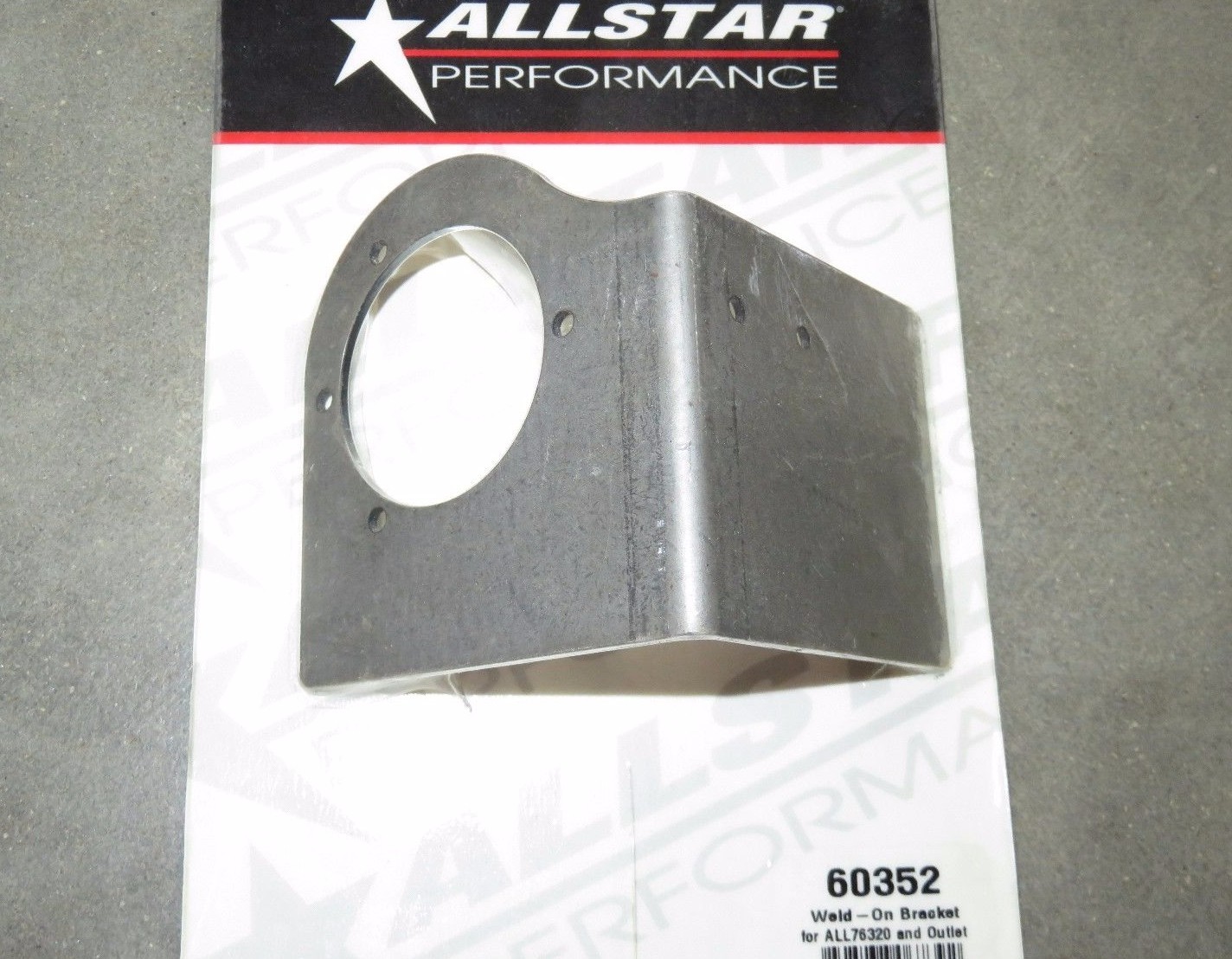 Weld-On Bracket for Electrical Plug Outlet Battery Disconnect Steel