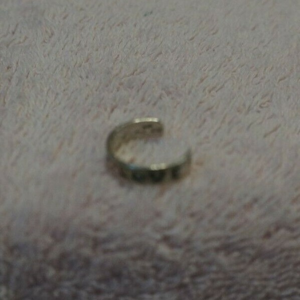 Sterling Silver 925 Adjustable with Sun, Moon and Star Toe or Finger Ring