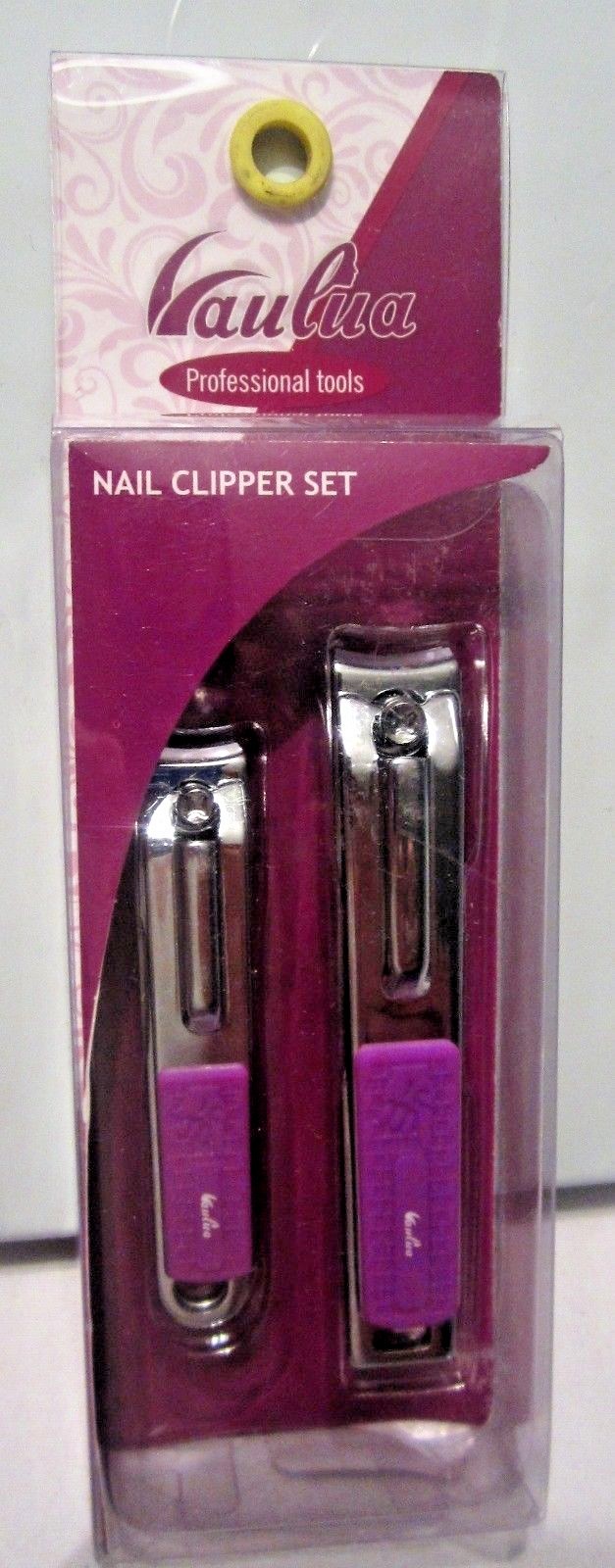 Vaulua Professional Tools Nail Clipper Set, Purple or Black, New, Free Shipping!