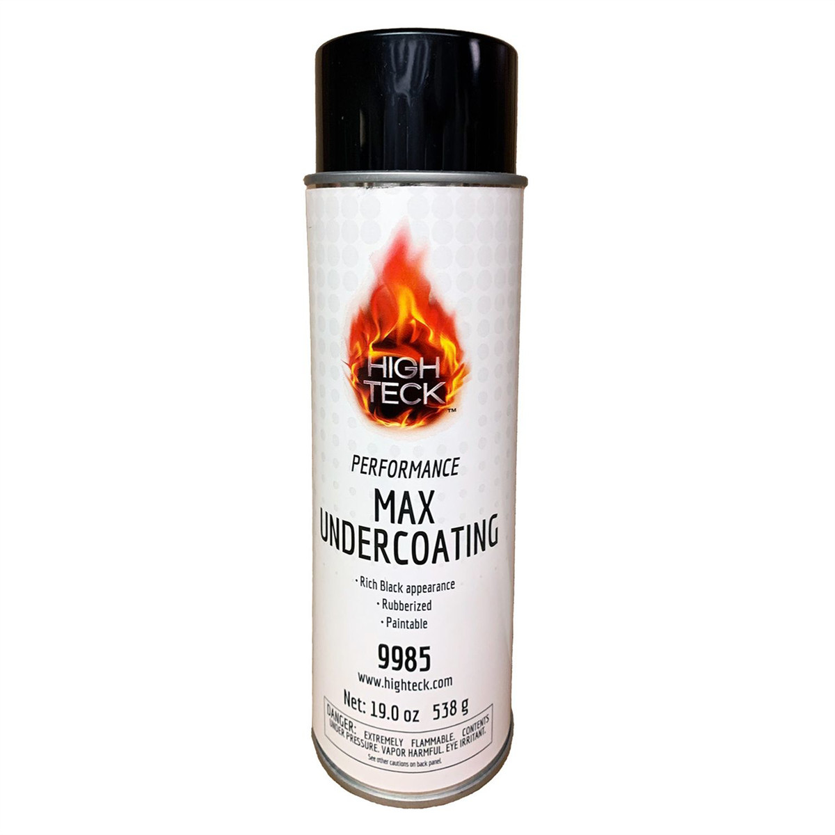High Teck Products MAX-UNDERCOATING RUBBERIZED/PAINTABLE 24OZ HIT.9985