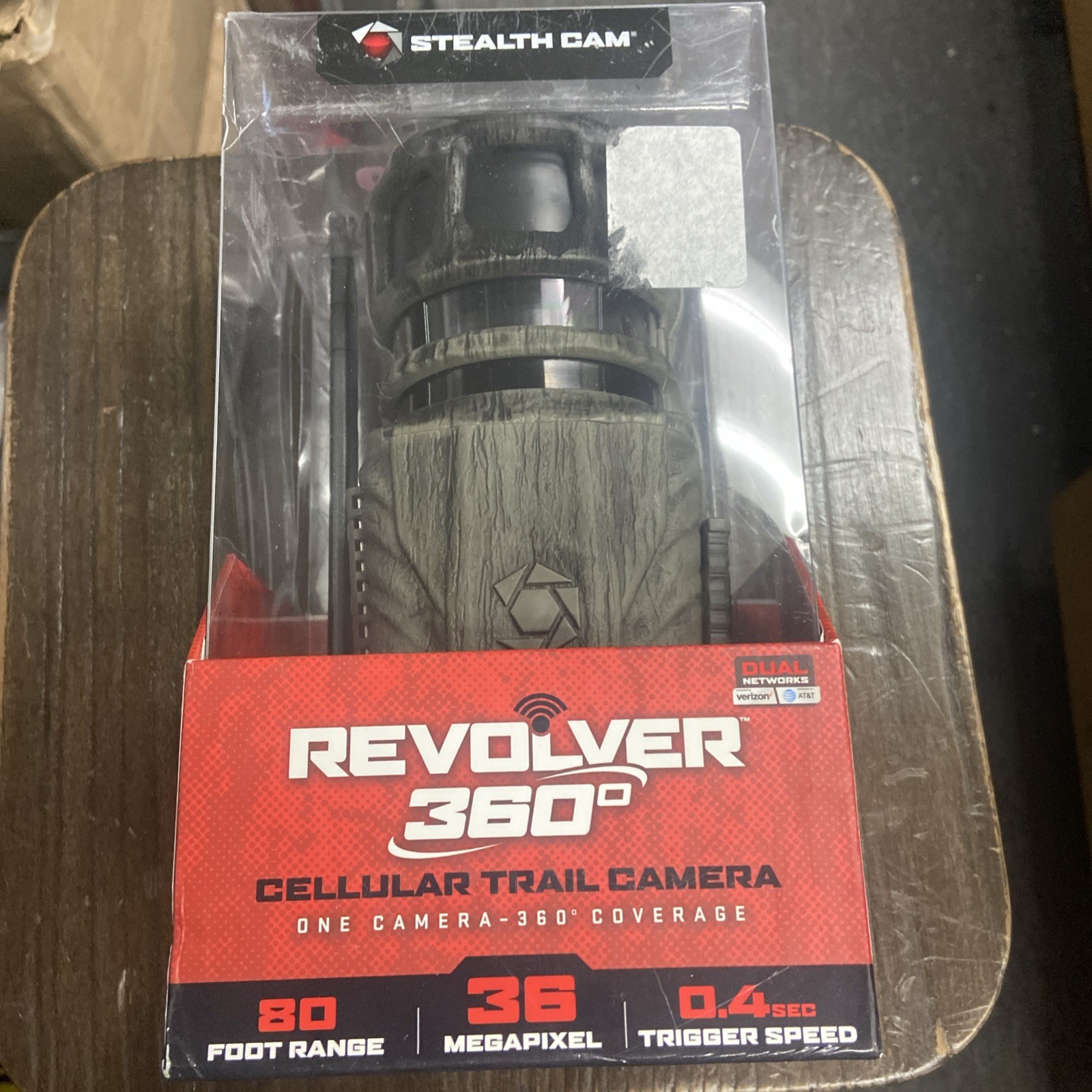 StealthCam Revolver 360 Degree Cellular Trail Deer Cam Verizon AT&T Photo Video