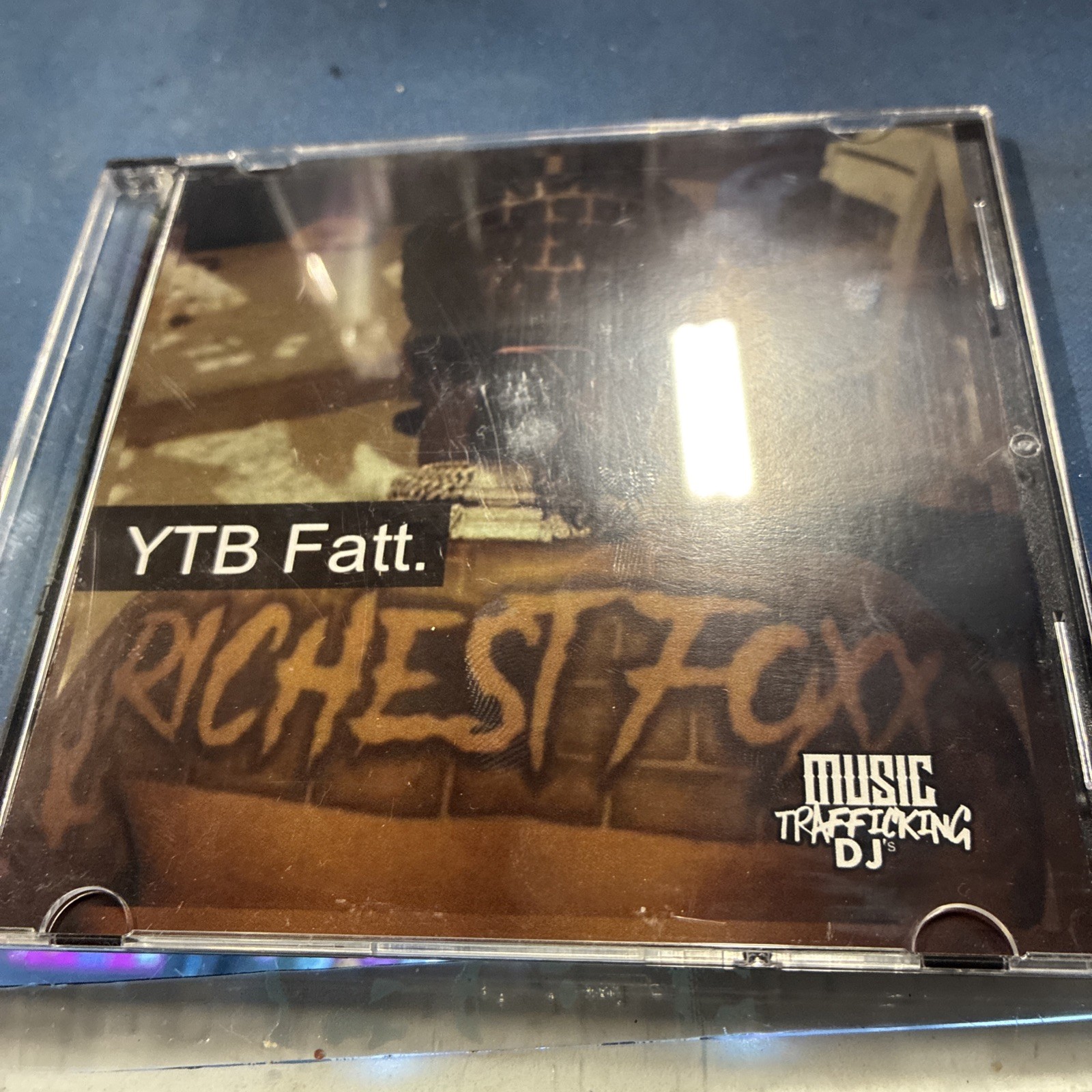 Ytb Fatt Richest Foxx Mixed Cd Slim Jewel Case Clear Coat