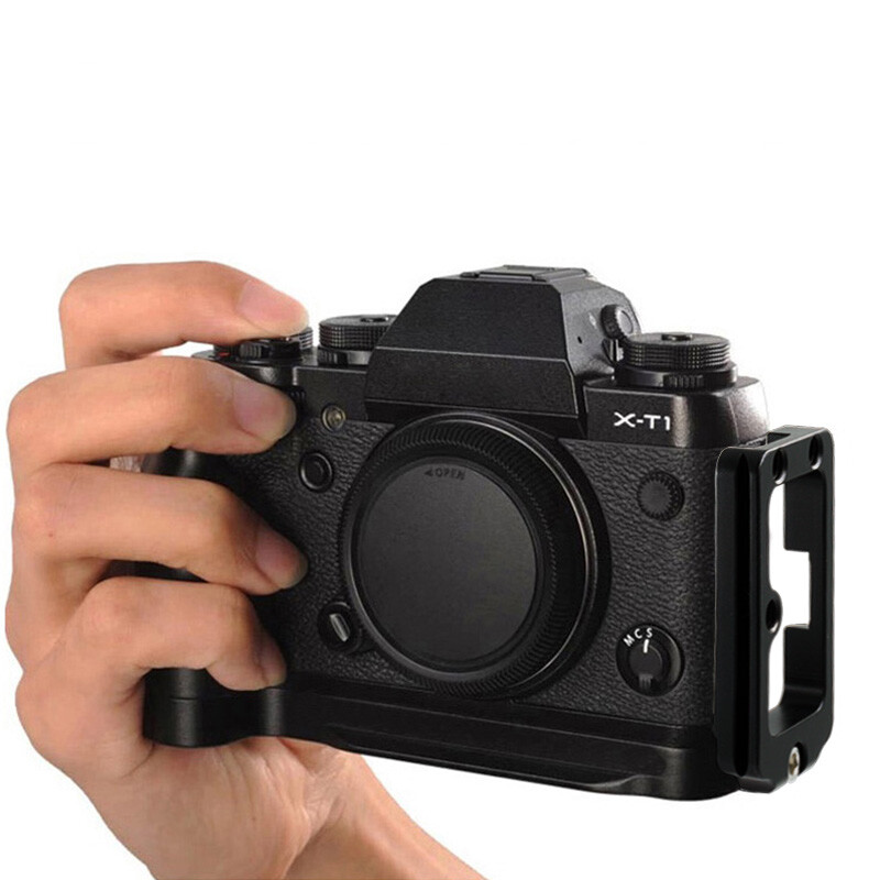 L Bracket For Fuji X-T1 Fujifilm XT1 Camera  Hand Grip Quick Release Plate
