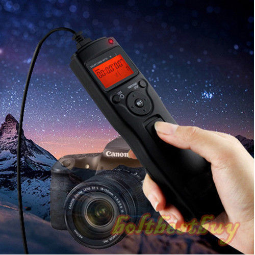Timer Remote Control for Nikon D4, D3X, D3, D800, D800E, D700, D300S, D300, D200