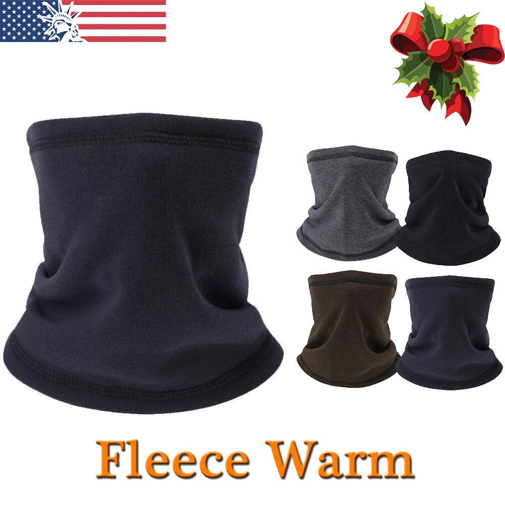 Winter Neck Gaiter SKi Snow Fleece Mask for Cold Weather Men Women Neck Warmer