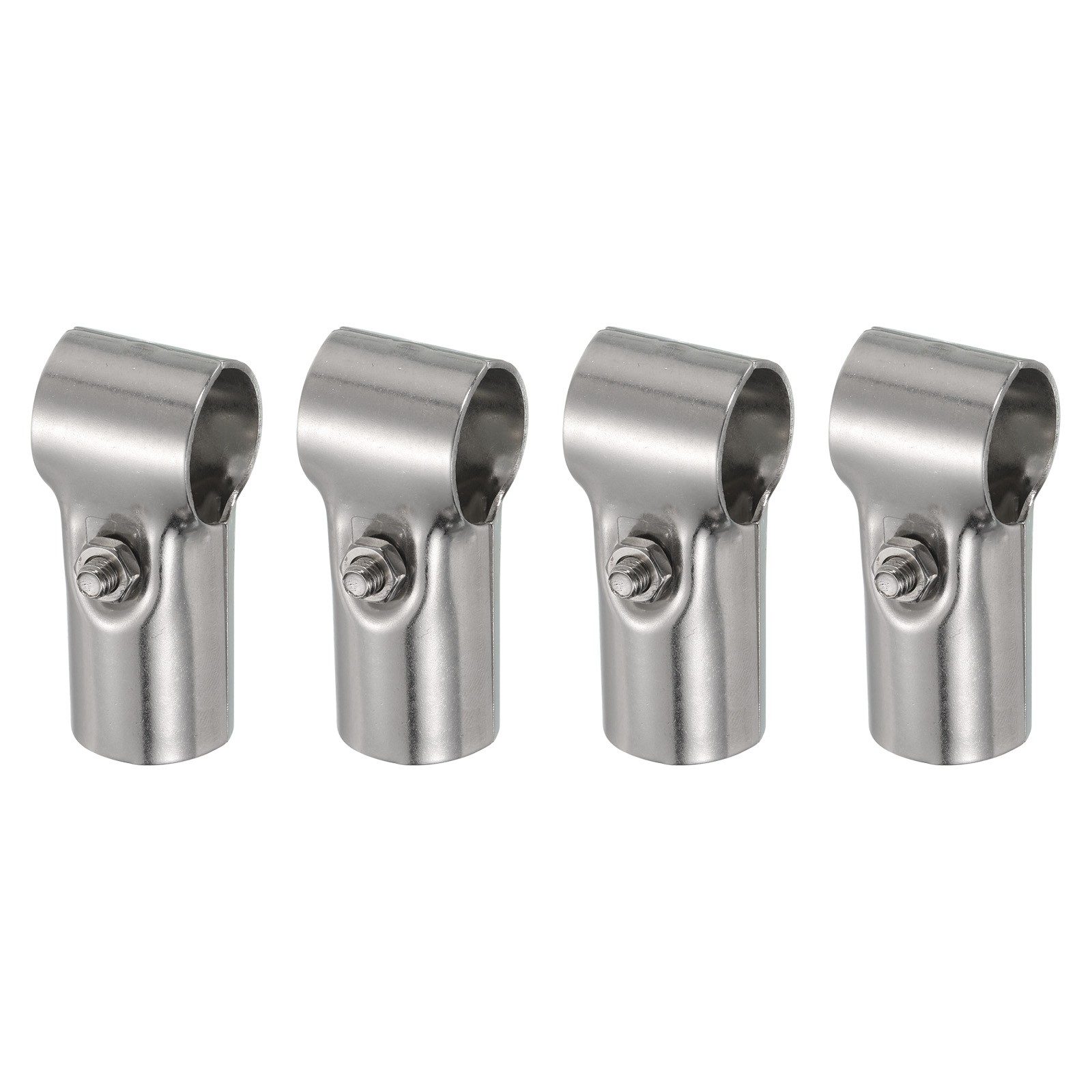 4pcs T Pipe Clamp Connector Chain Link Fence Clamp Fit OD 1 Inch 25mm