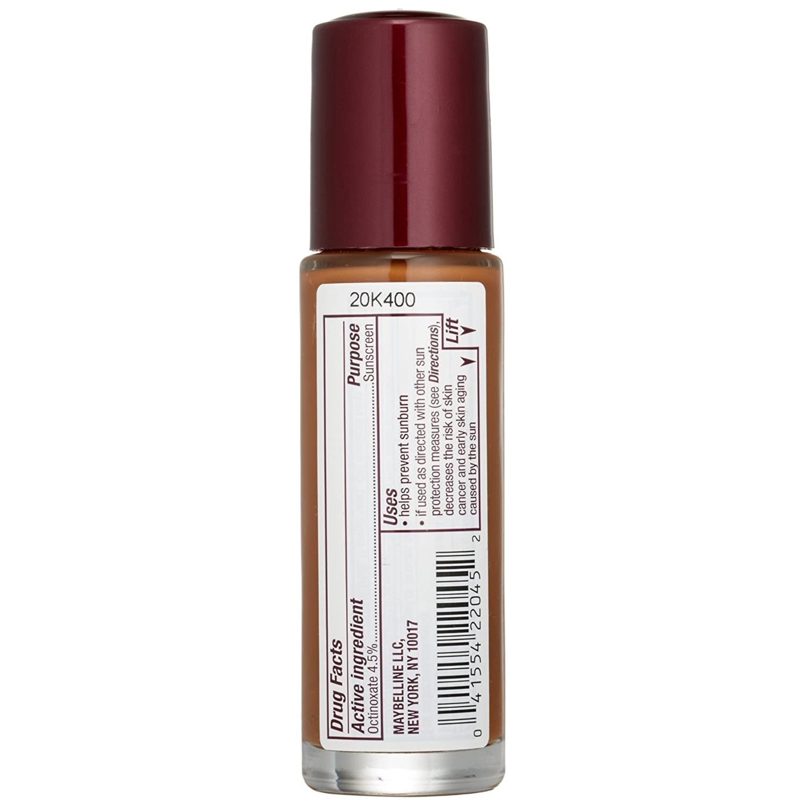 Maybelline New York Instant Age Rewind Radiant Firming Makeup, Cocoa 360 1 fl oz
