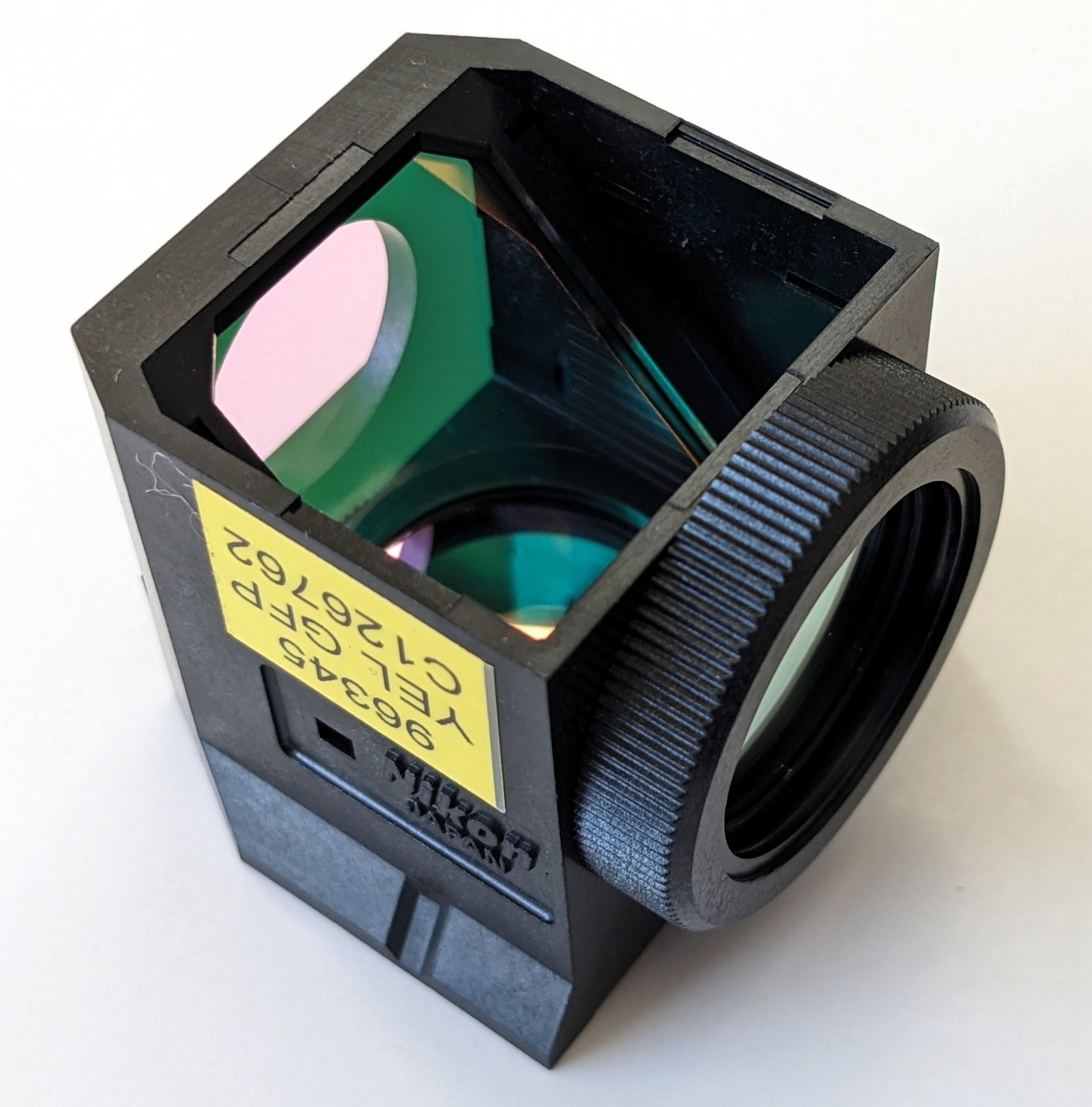 Nikon Ti Microscope Fluorescence Filter Cube 96345 YEL_GFP C126762 eYFP