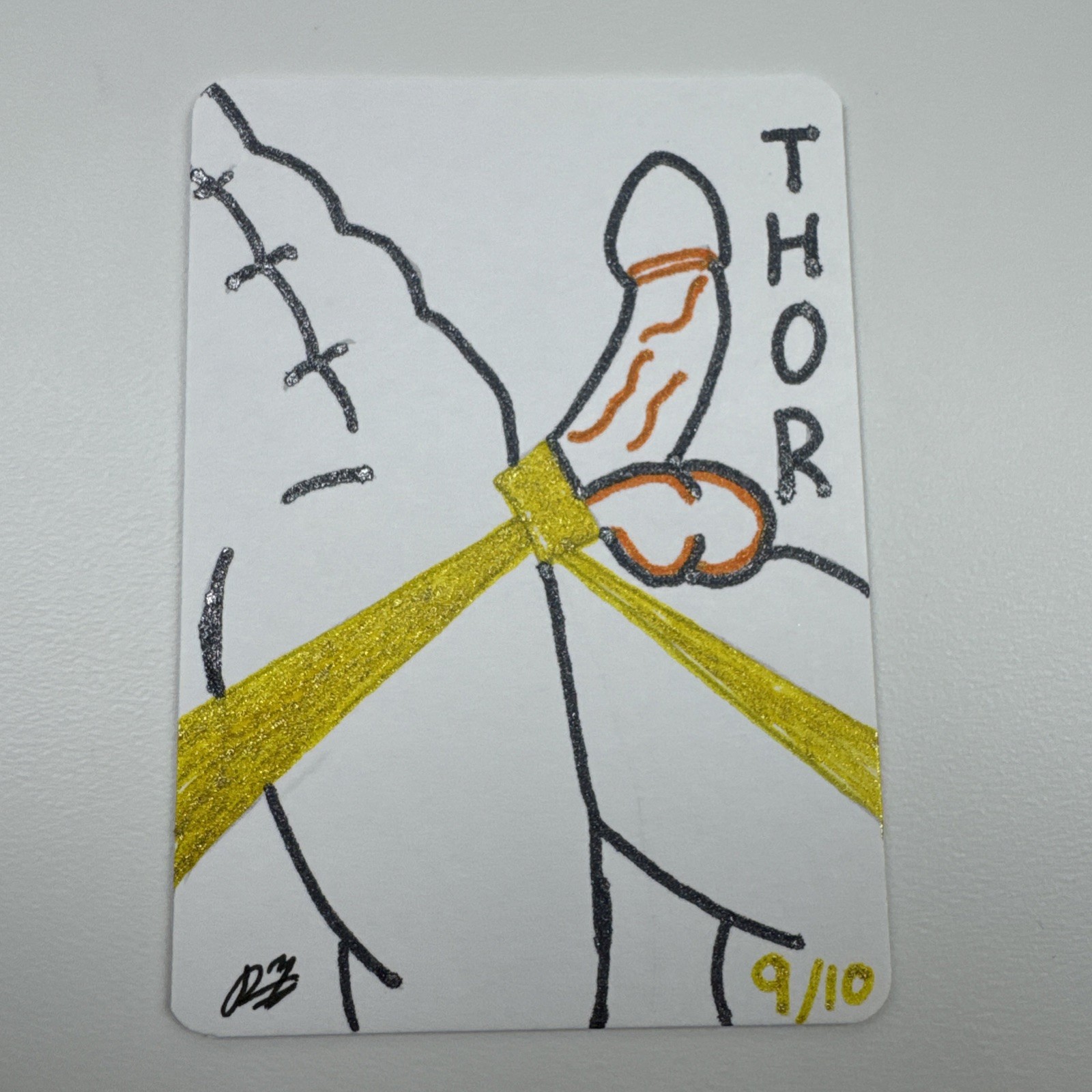 ACEO Thor 9/10 NSFW