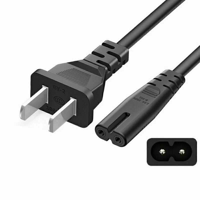 For Xbox One S/X, Xbox Series X / S, Sony PS4 / PS4 Slim/PS3 AC Power Cord Cable