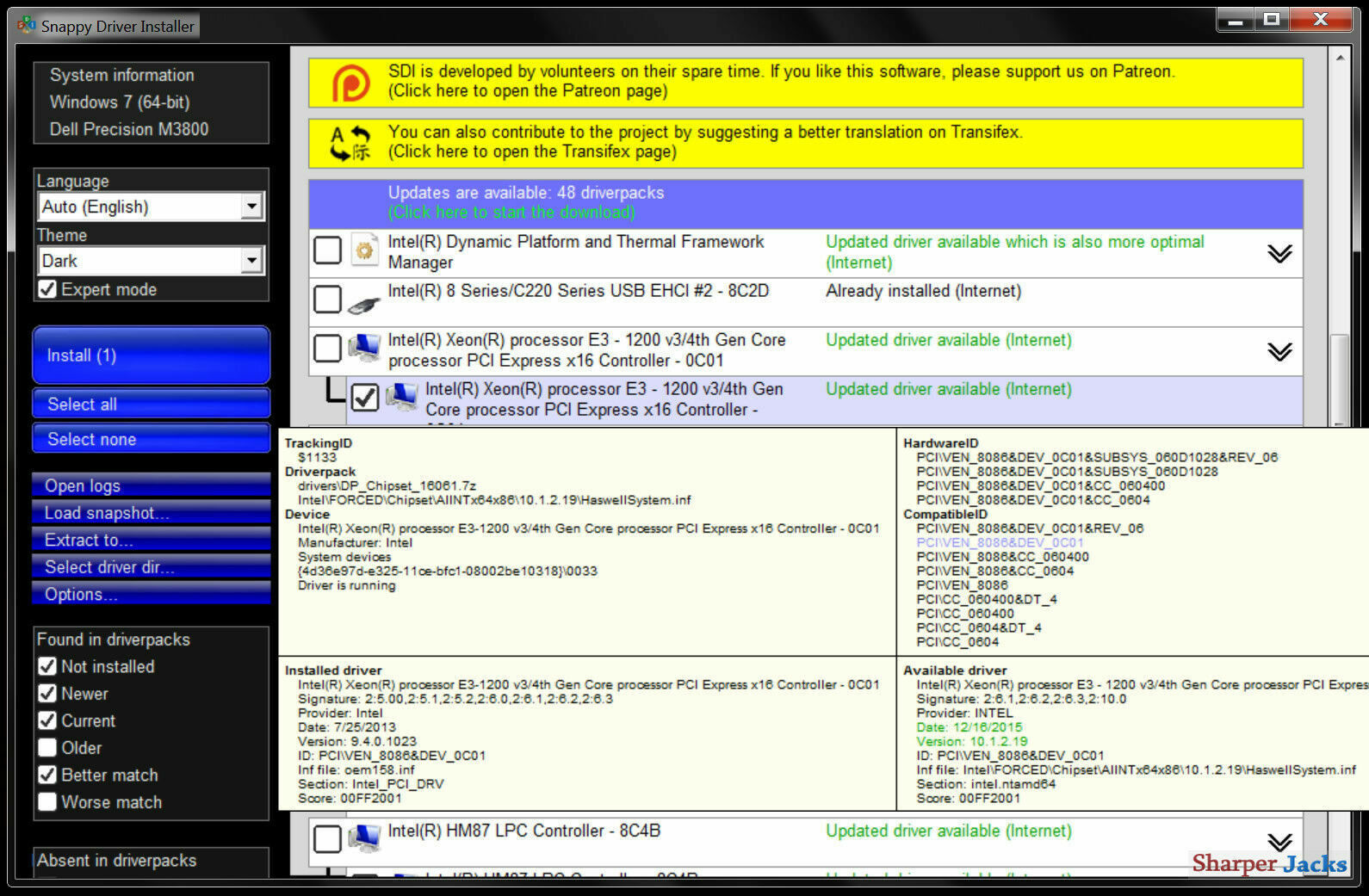 NEW & Fast Ship! Snappy Driver Installer Automatic Driver Installation & Update