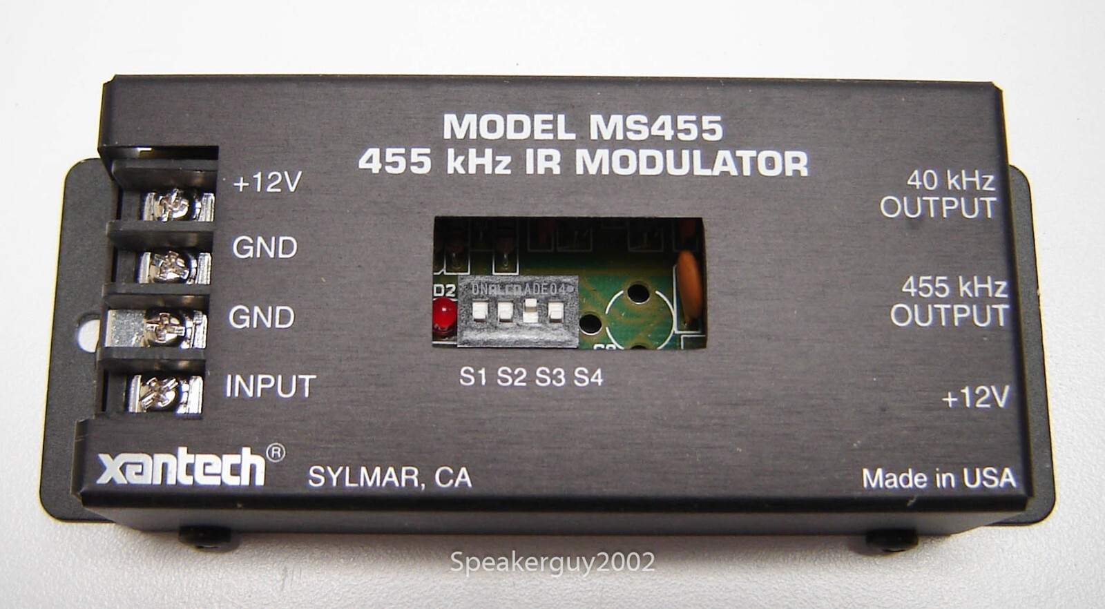 Xantech 455 KHz IR modulator / MS-455 / New - No Box