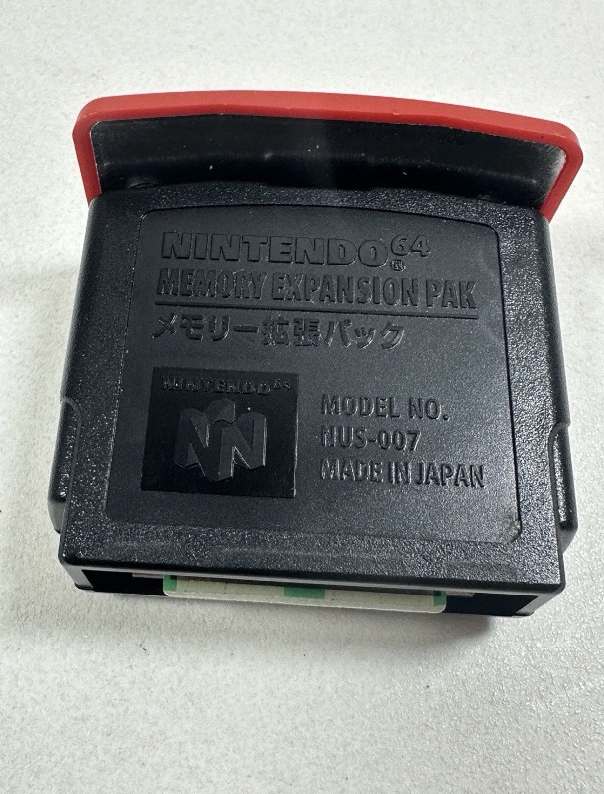 Nintendo 64 Expansion Pak Pack Official N64 Memory Pack OEM Original NUS-007