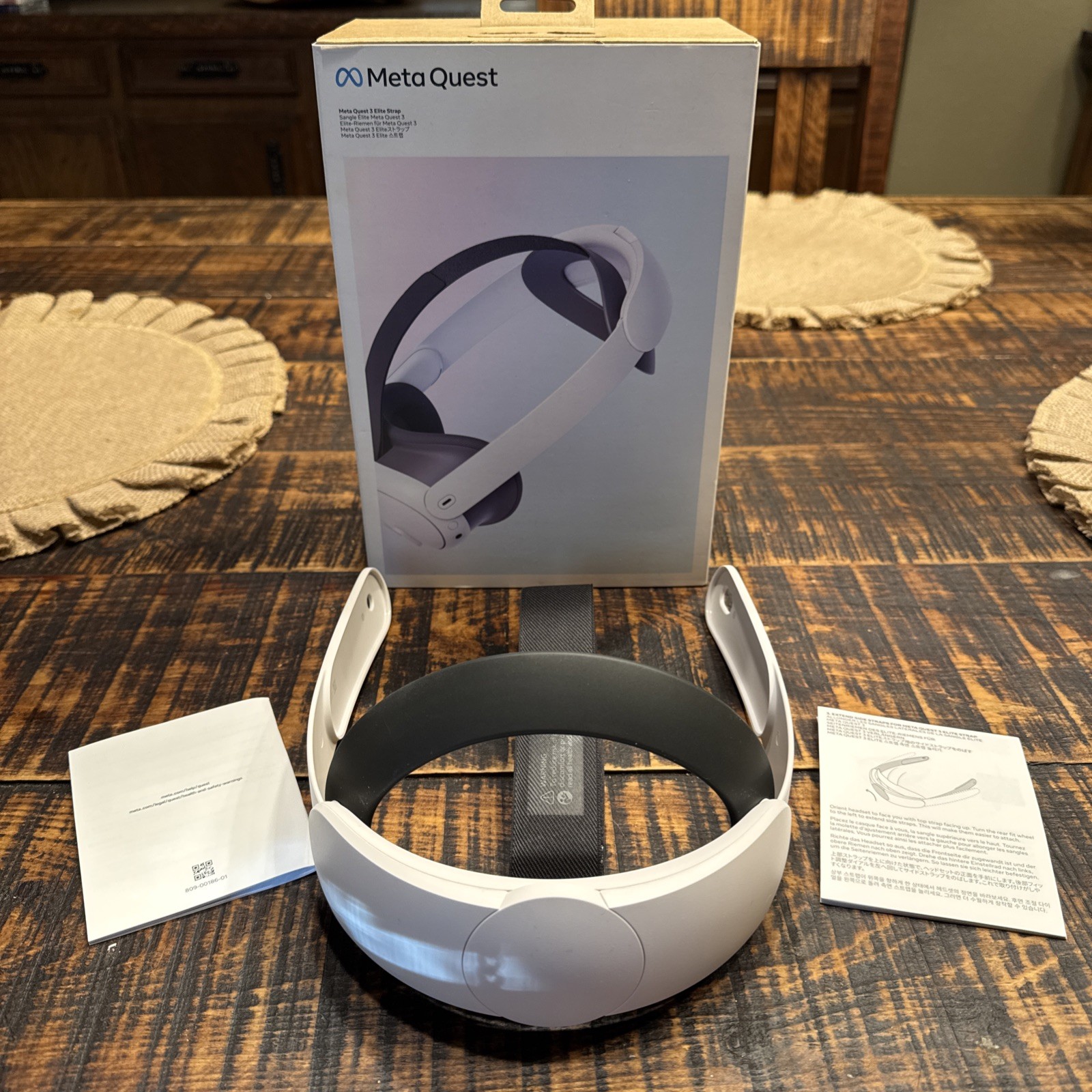 Meta Elite Strap for Quest 3 - White