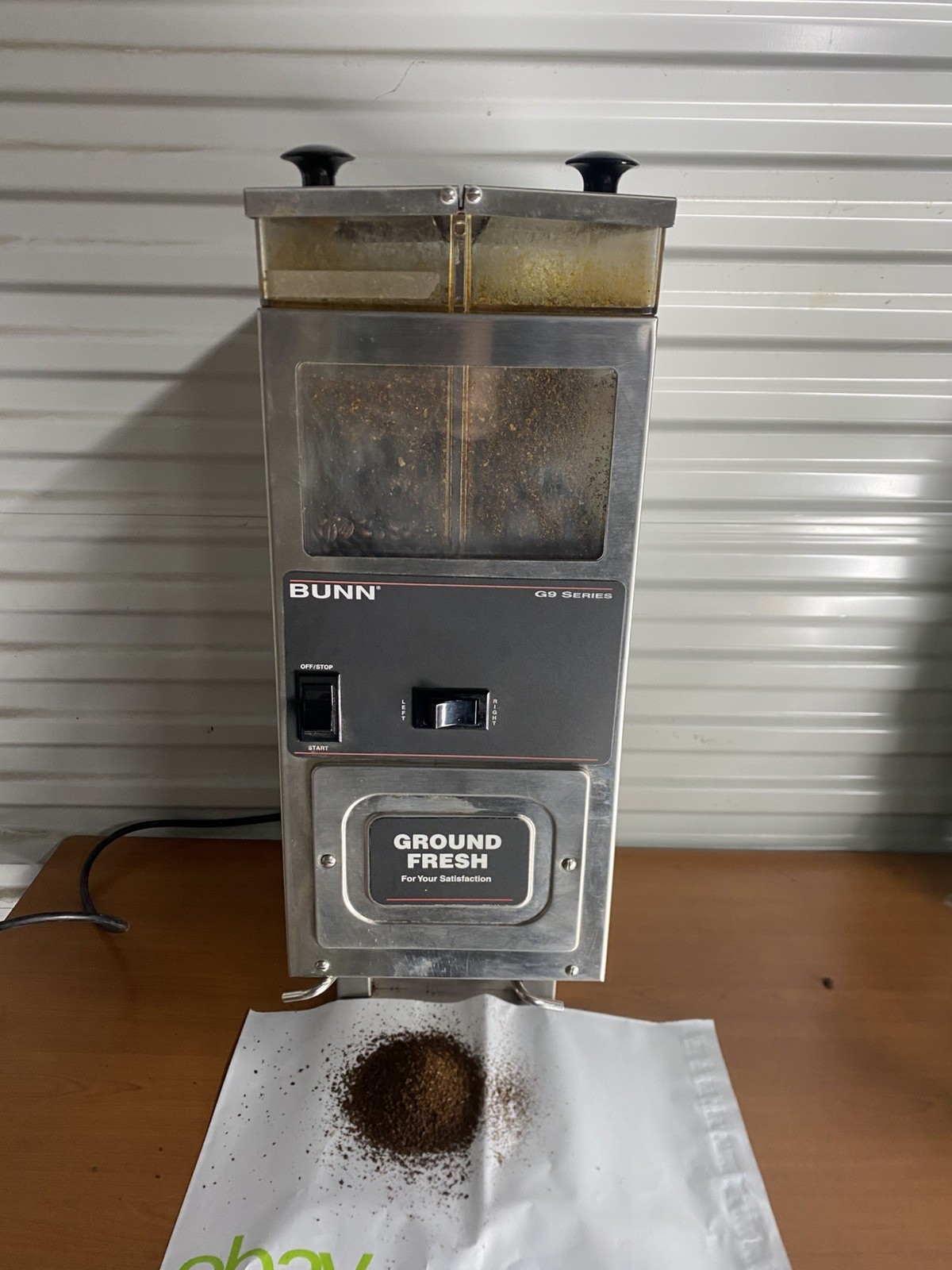Bunn G9-2T HD Tall Commercial Coffee Grinder Dual Hopper