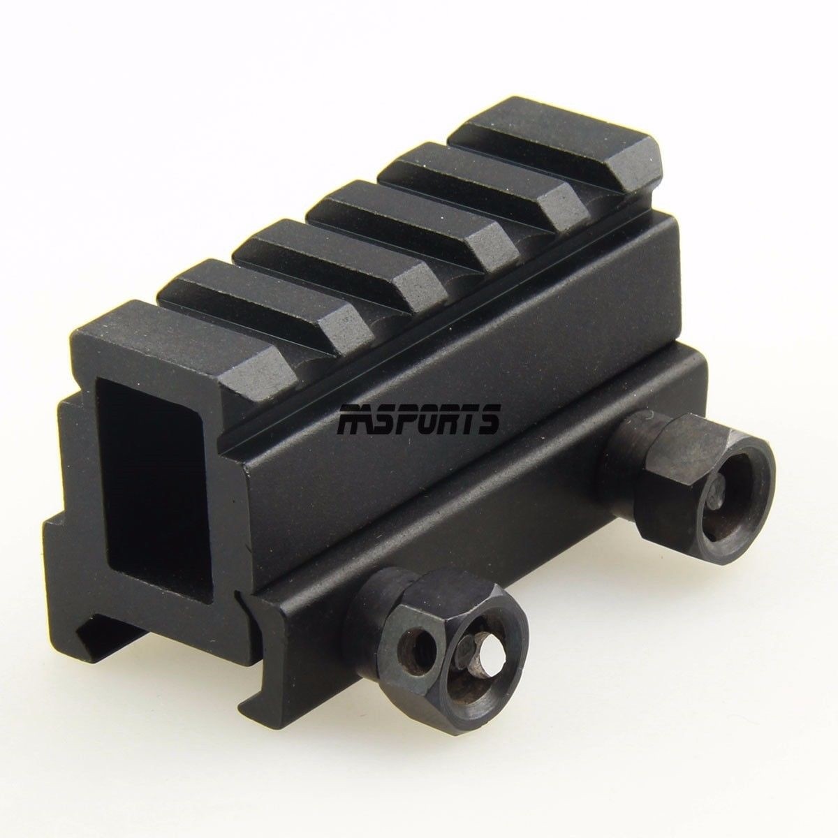 1" inch 5 Slot High Riser 20mm WEAVER PICATINNY See Through Scope Mount