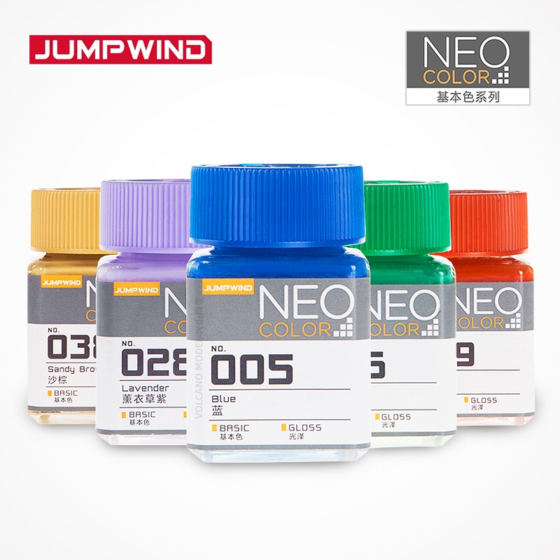 JUMPWIND NEO COLOR Basic Series Model Paint - Nitro Oil-Based 18ml