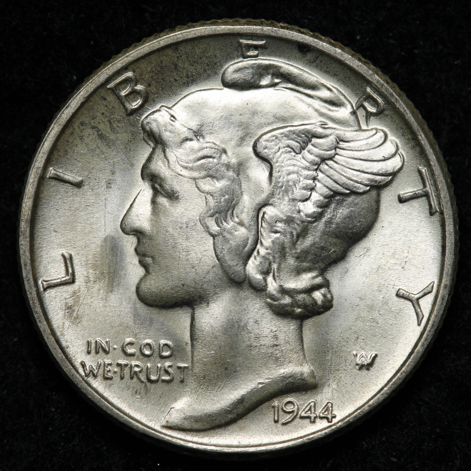 1944 Mercury Silver Dime BU *UNCIRCULATED* MS E267 XQF