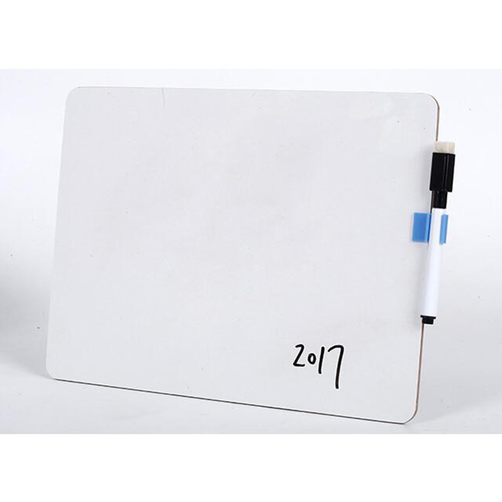 5Pcs Desktop White Board Small Whiteboard Reusable Planner Office Message Board