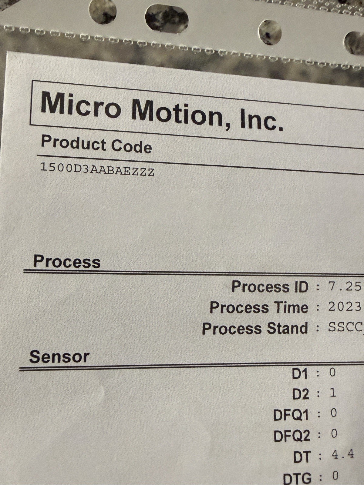 Micro Motion 1500D3AABAEZZZ Mass Flow Controller with Accessories