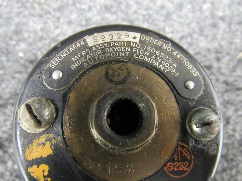 1506523-A Autopoint Oxygen Flow Indicator (GXY)