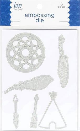 Love Nicole Embossing Die 6 pc Dream Catcher STC0271