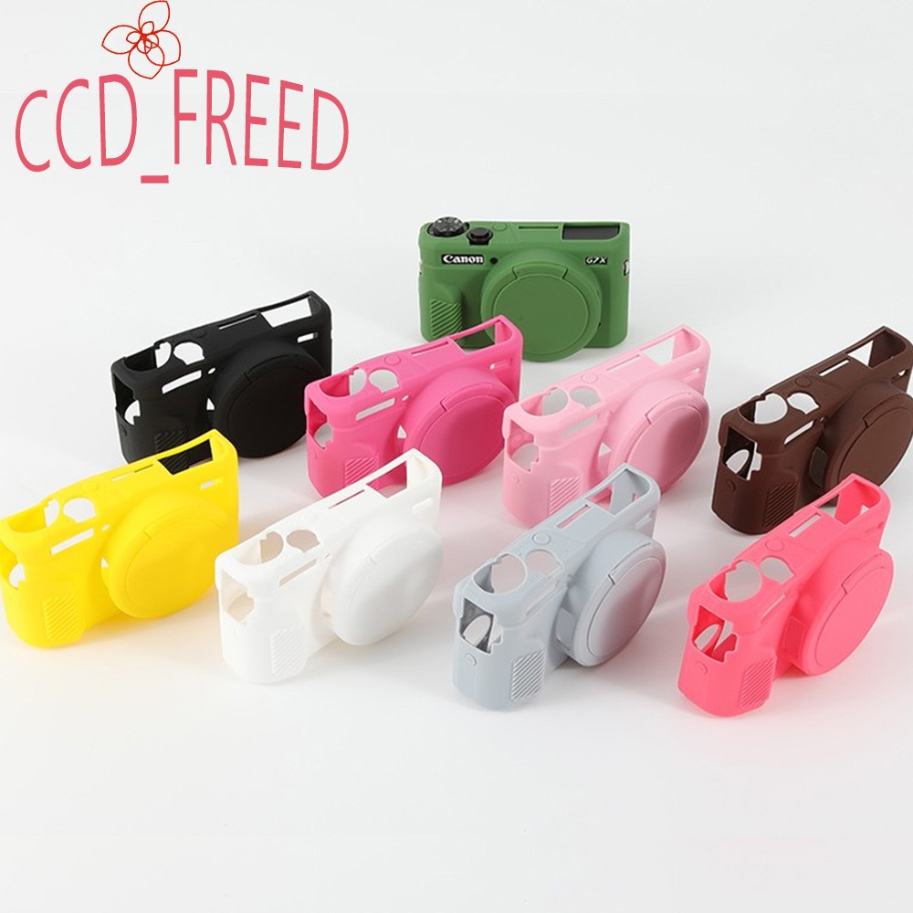 For Canon G7 X Mark II G7X2 Digital Camera Silicone Case Shell Protective Cover