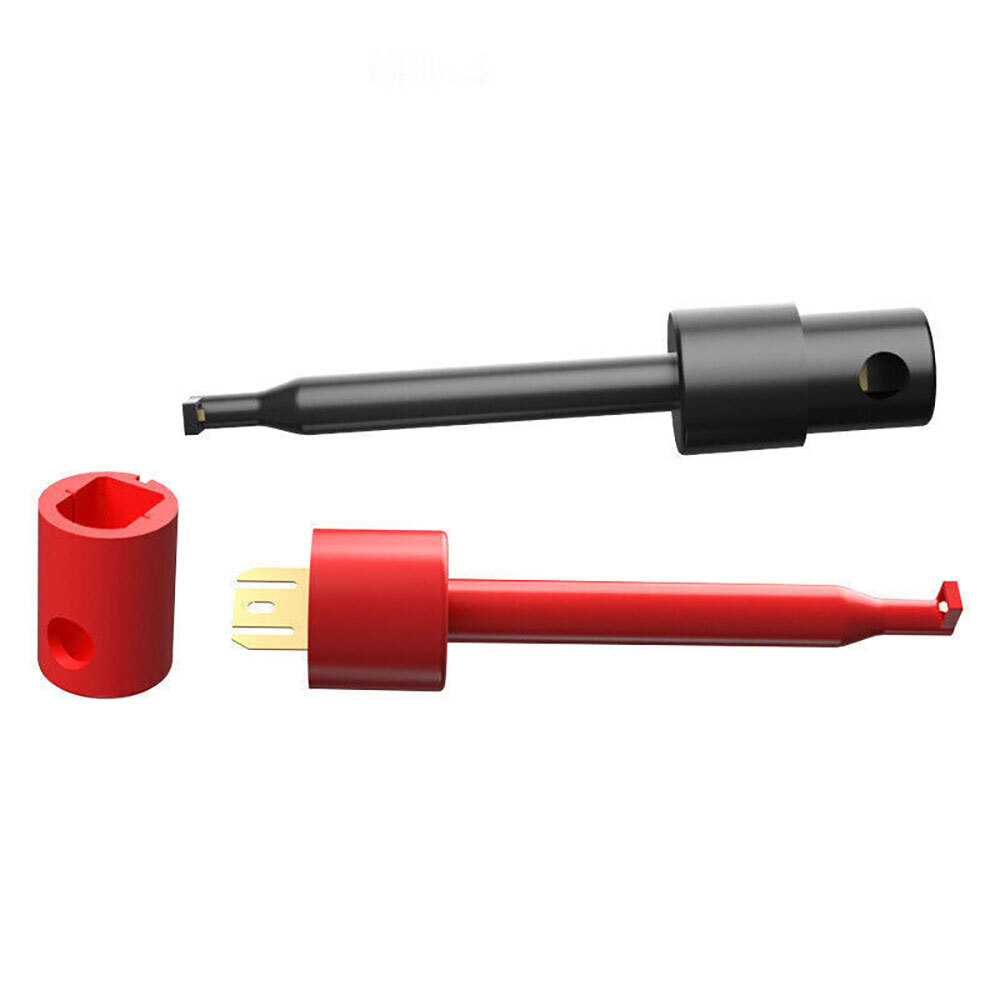 Lot Hook Clip Mini Grabber Test Probe Lead Wire Kit For Multimeter Test Probe