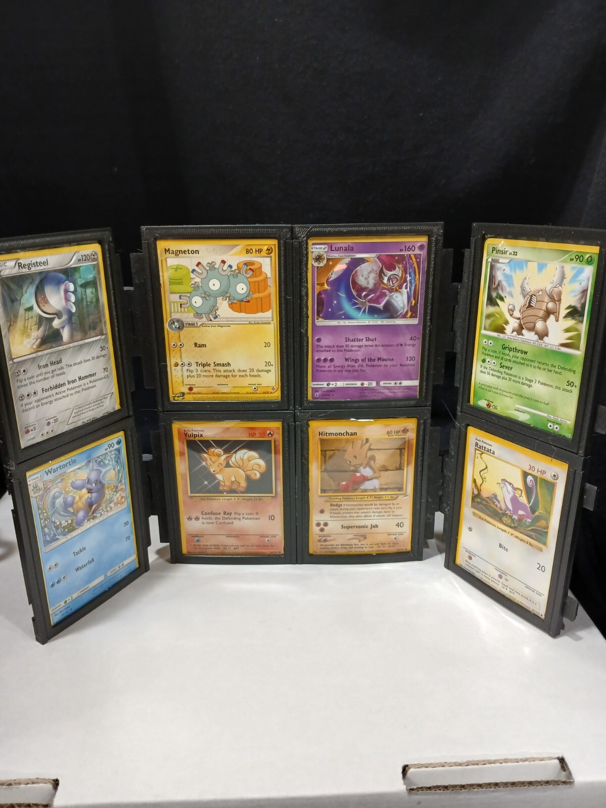 TCG Card Display Modular Wall for Pokemon, MTG, One Piece, and Etc... 2x4 Panels