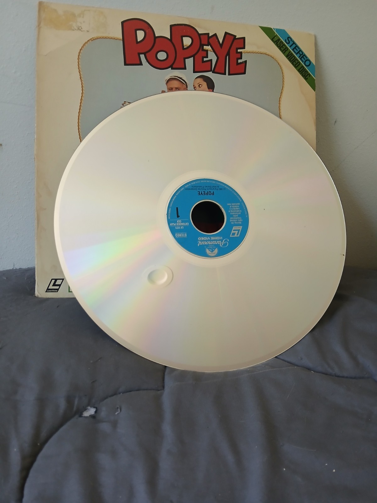MINT!!! "Popeye" Extended Play Laserdisc LD - Robin Williams