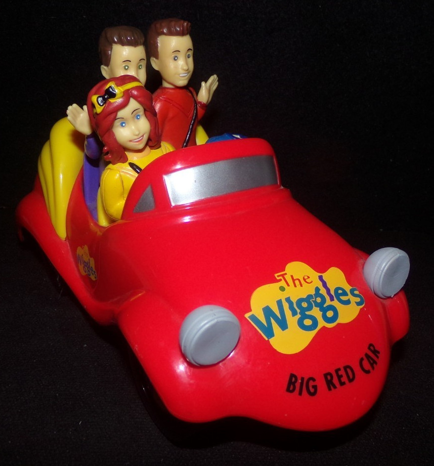 Rare Battery -0p  Wiggles Car, Bump & Go w/Girl Wiggle