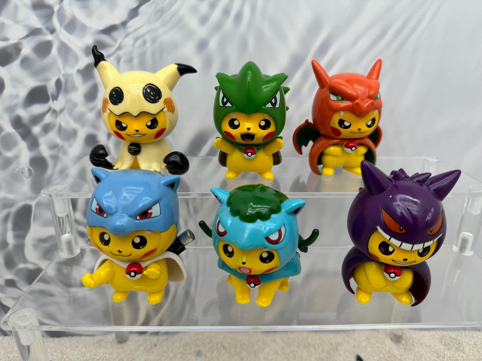 Pikachu Aquarium Decor, Themed Fish Tank Ornament