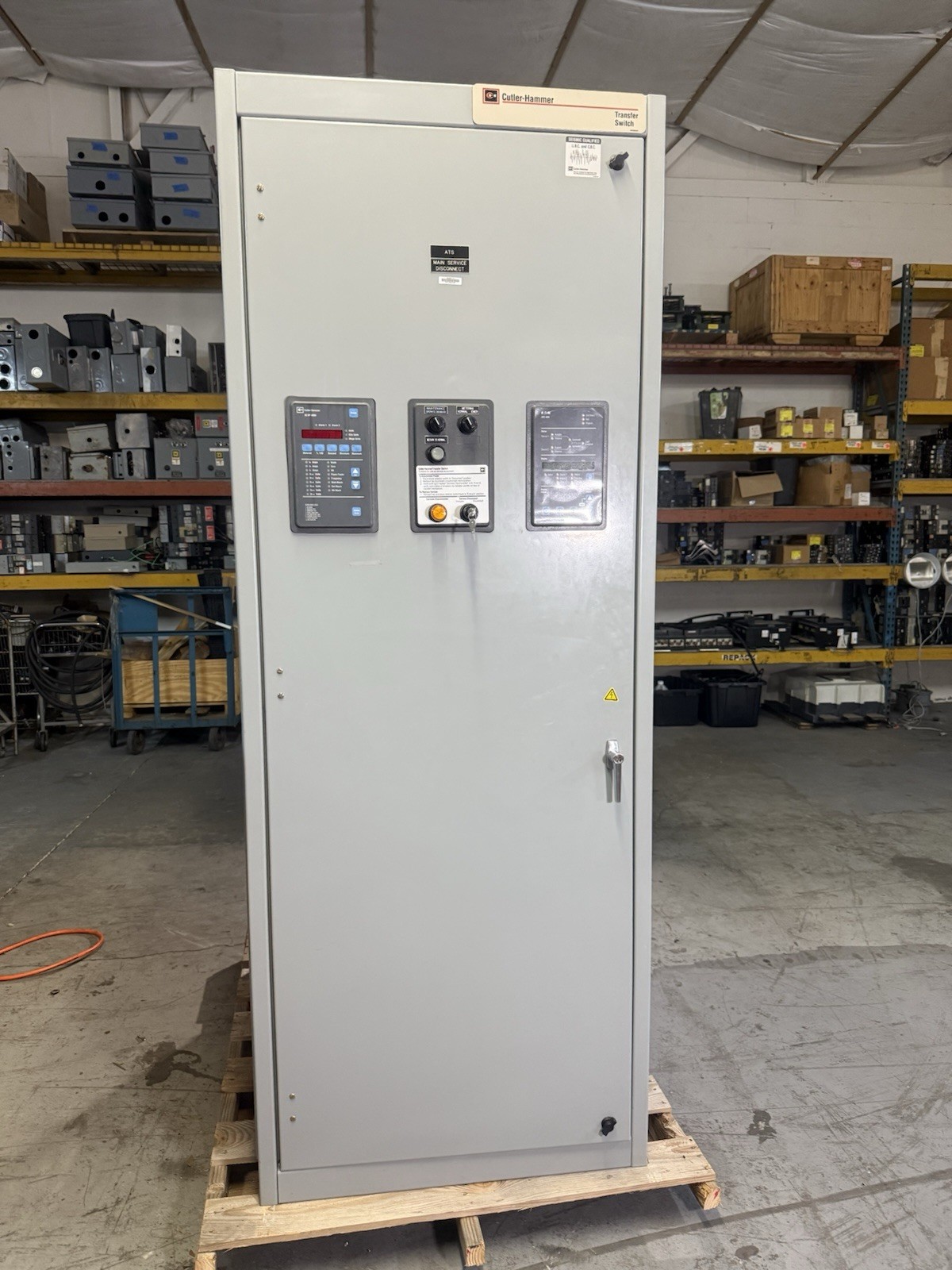 Eaton Cutler Hammer 1000a 480v ATS Automatic Transfer Switch ATVISPB41000XSU