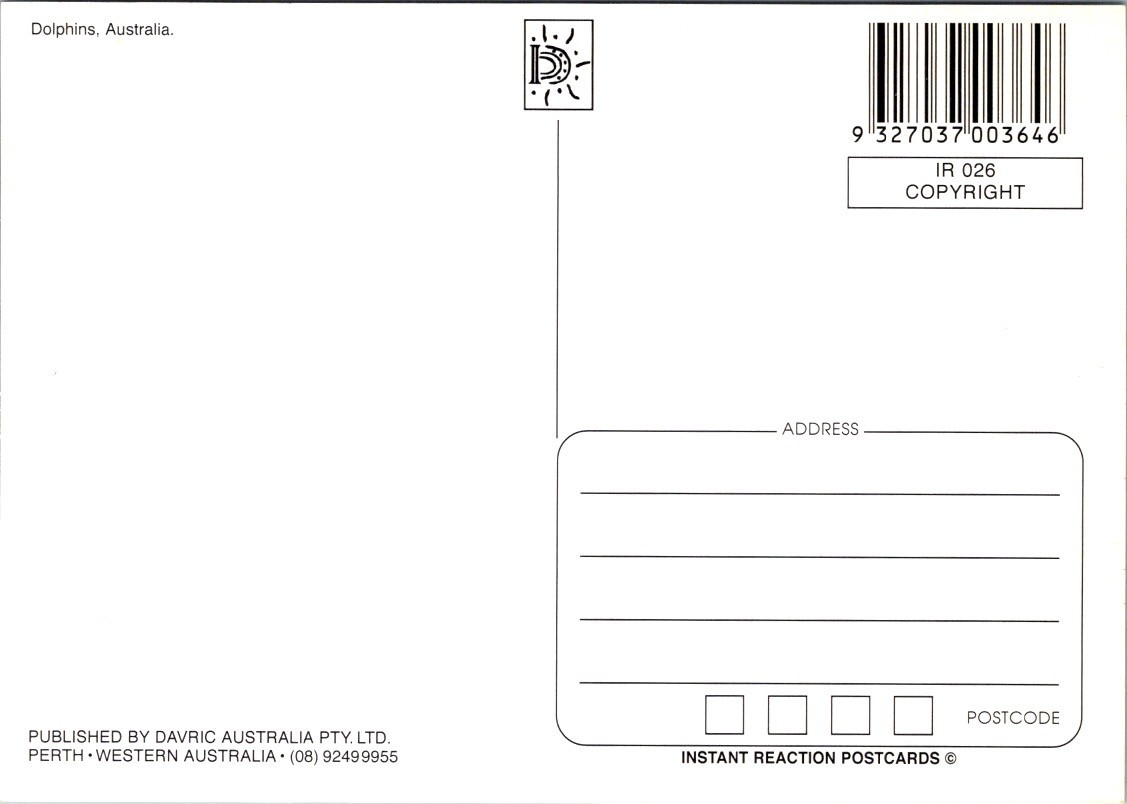 (1203) 7-7-2025 - Australia - Dauphin / Dolphin (WA)