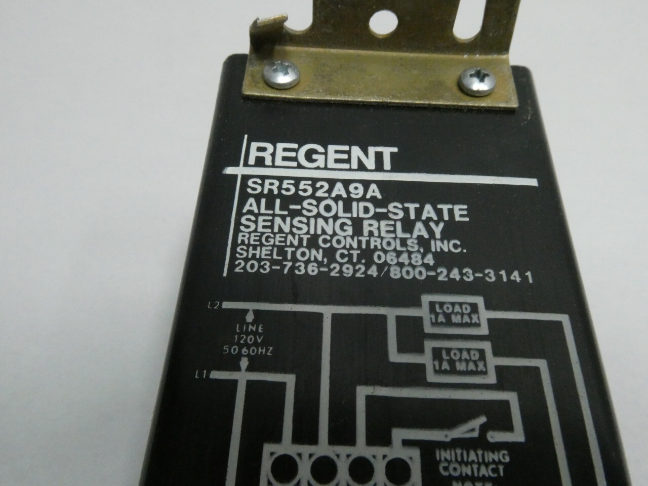 Regents SR552A9A Solid State Sensing Relay 120v-ac