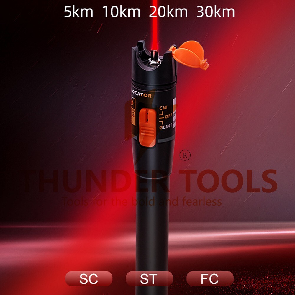 Thunder Tools Portable Lightweight Optical Power Meter Visual Fault
