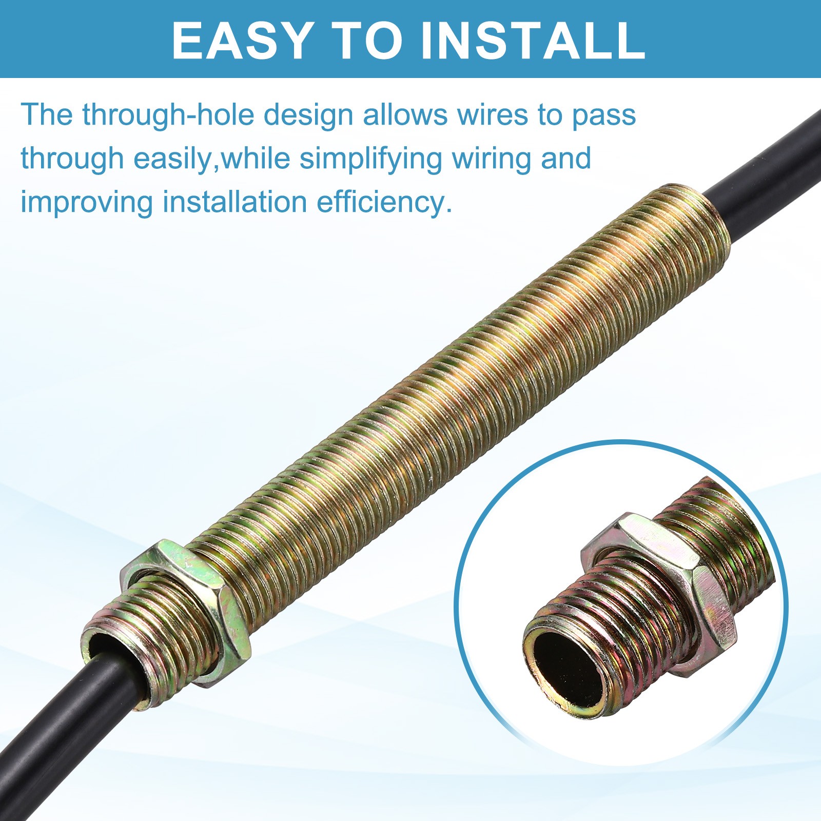 5Pcs 1/4IP Threaded 4.7" Lamp Pipe Nipples Kit with Lock Nuts, Color Zinc
