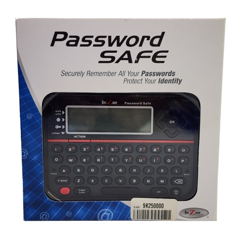 New Password Keeper Safe Vault Password Organizer RecZone Model 595