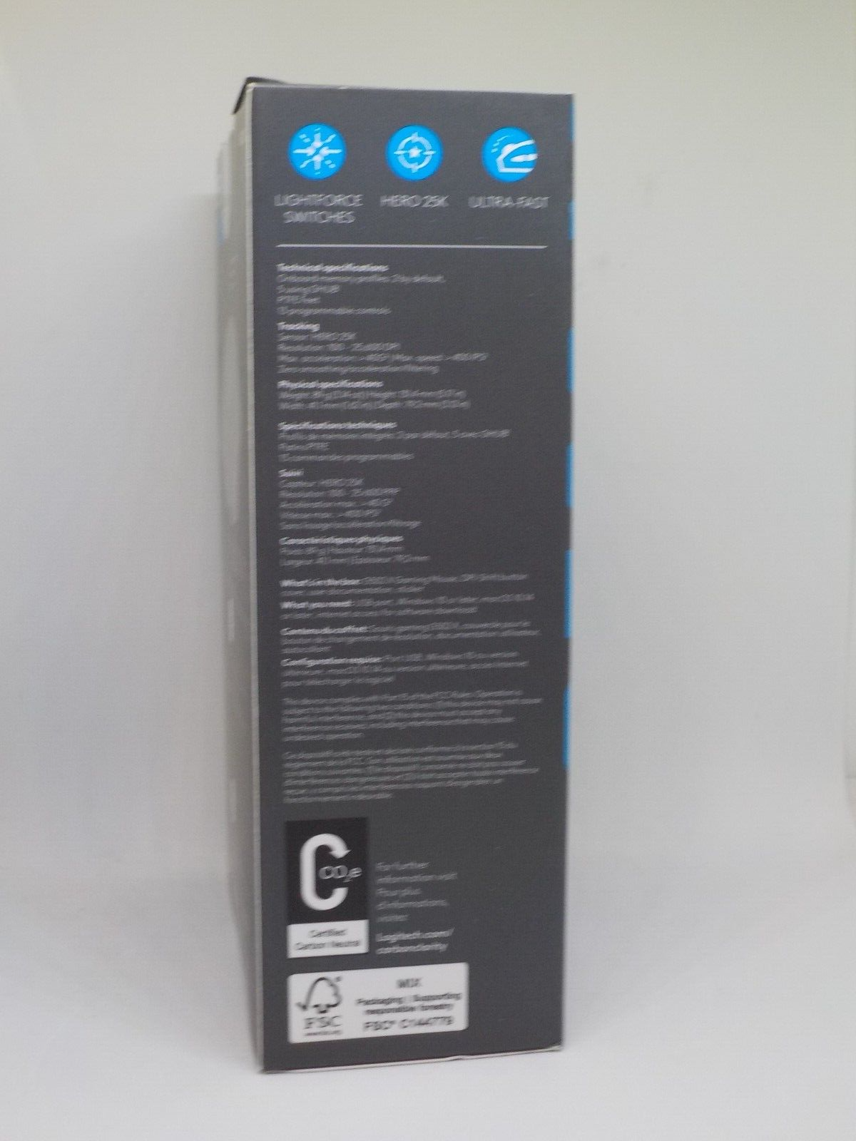 New Logitech G502 X Wired Gaming Mouse - LIGHTFORCE hybrid optical-mechanical