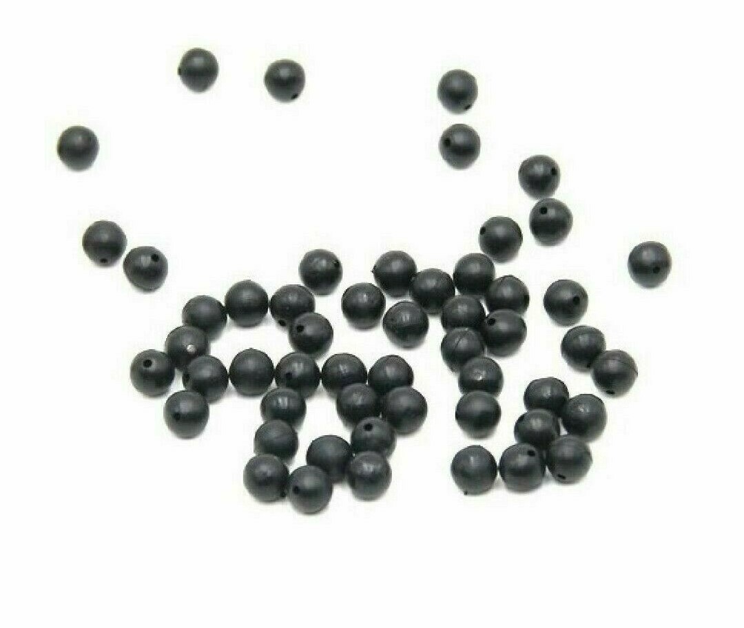 8mm beads Brown, Black, Green, Trans Green ,Brown X20 Carp barbel fishing tackle