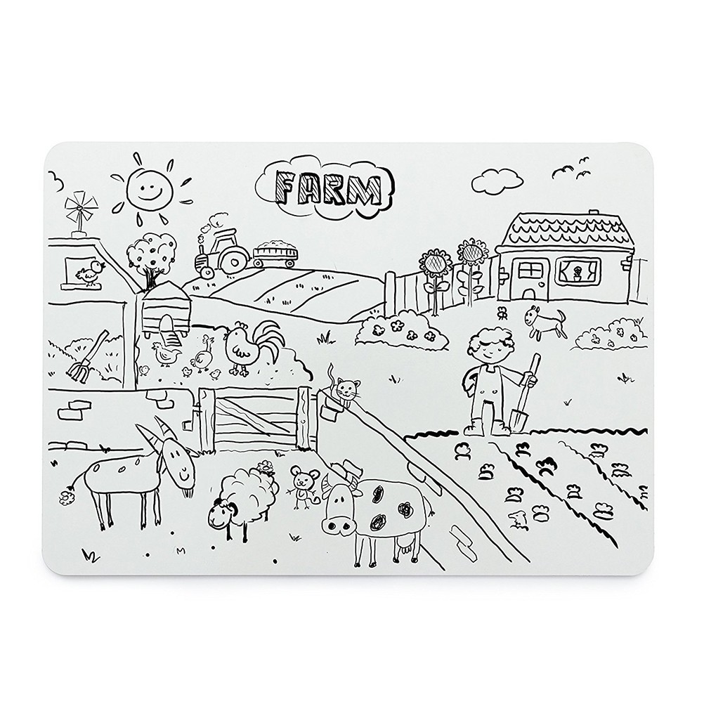 5Pcs Desktop White Board Small Whiteboard Reusable Planner Office Message Board
