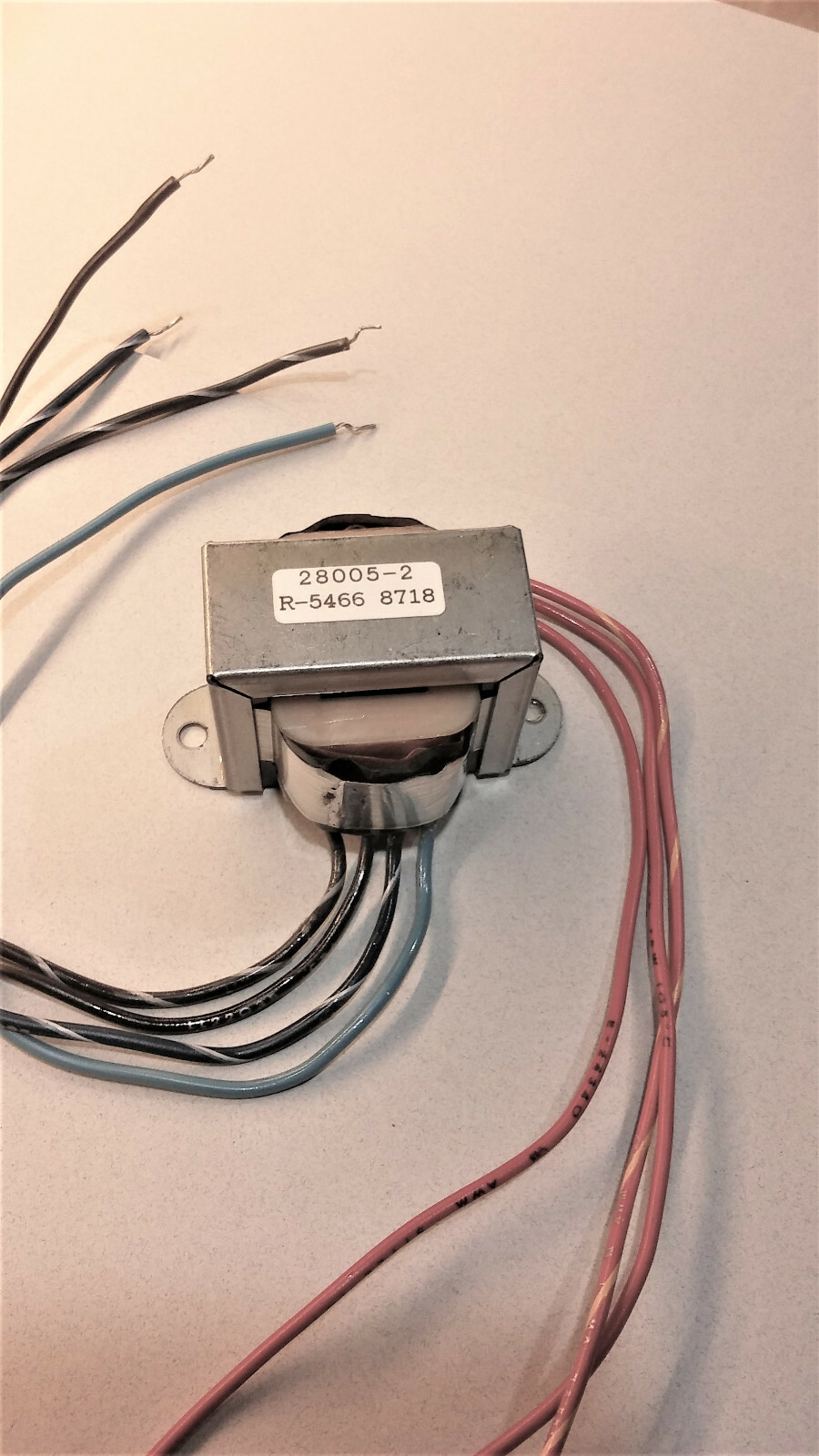 Power Transformer 120/240V - 46Vdc @ 250MA.  .25A,  +/- 23V, NOS. #005