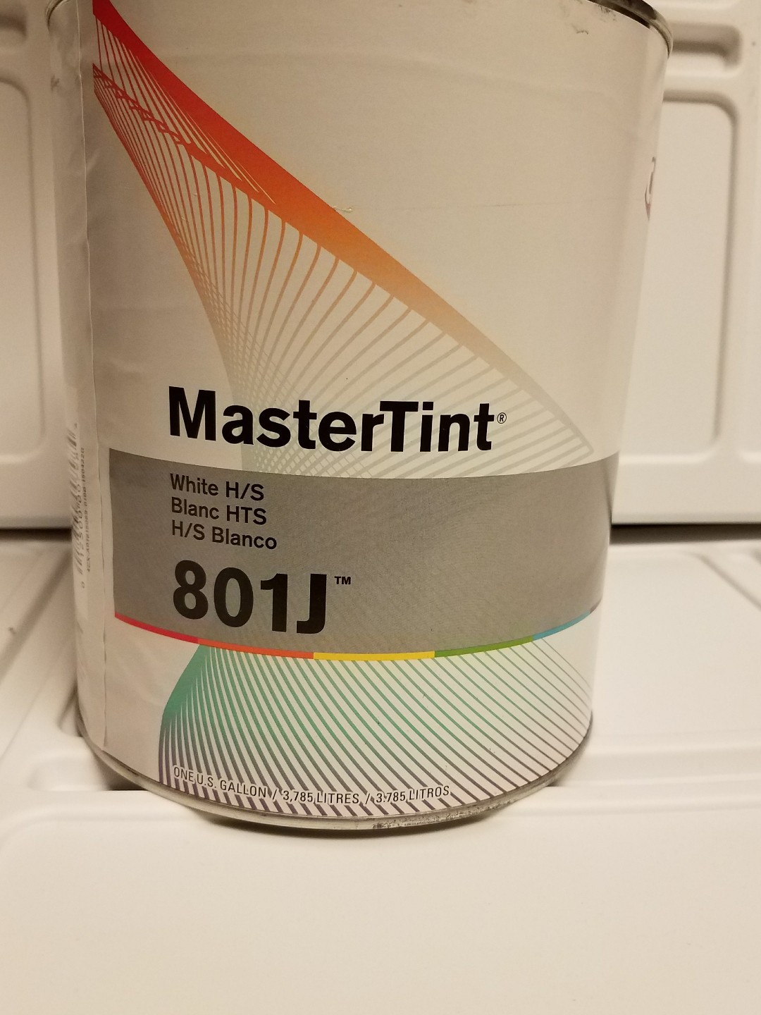 Axalta 801J HS White Mastertint Toner Tint GALLON Chromabase NEW