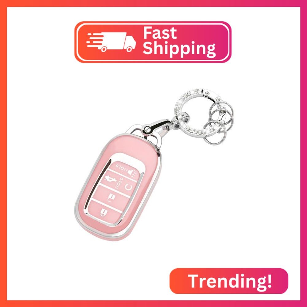 for Honda Key Fob Cover - Soft TPU Key Fob Protector for Honda 2022 Honda Accord
