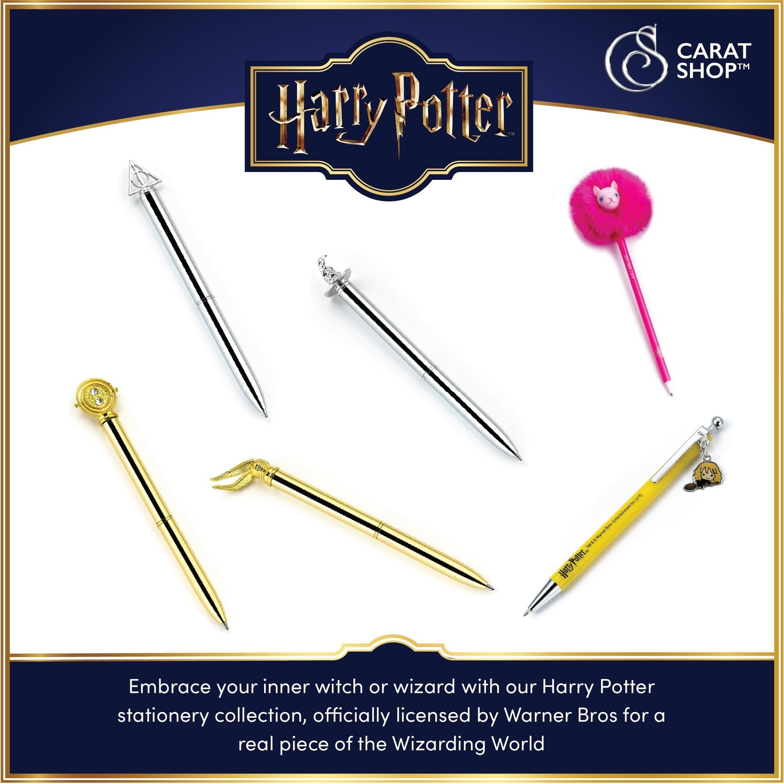 Harry Potter Marauders Map Printed Barrel Pen