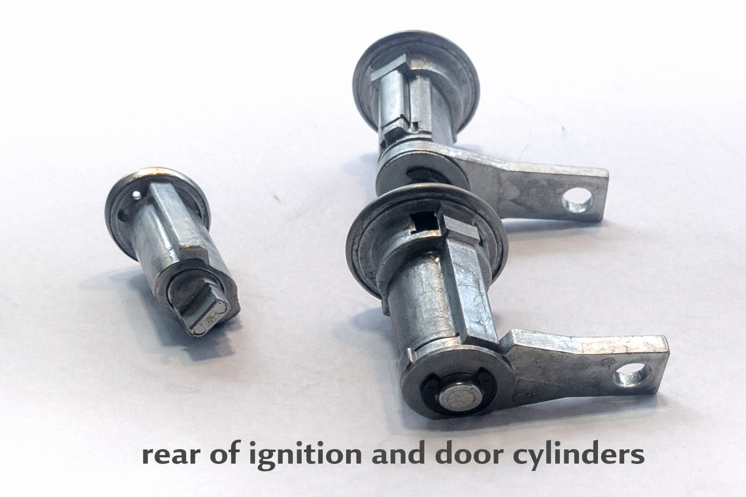1965–1966 Mustang Ignition Switch, Spacer, Bezel, Door / Trunk Lock Kit